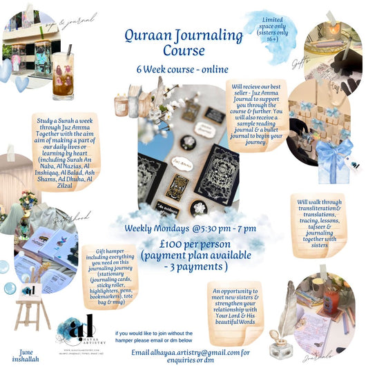 6 Week - Journaling Course