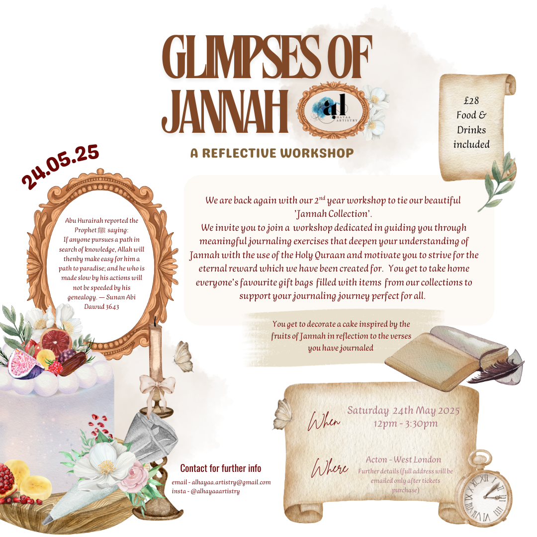 Glimpses of Jannah - Workshop